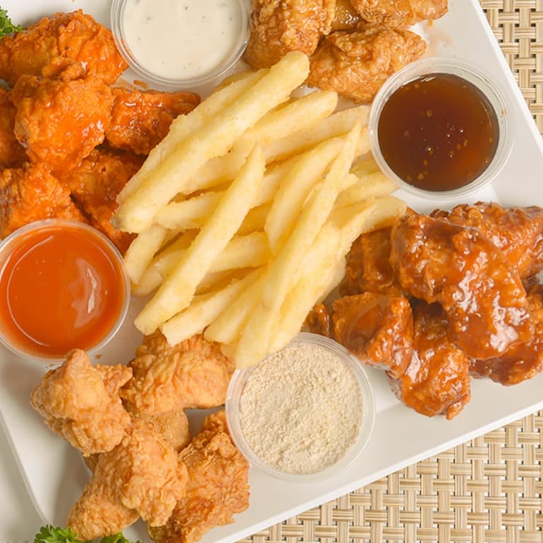 Crunchy Popcorn Chicken Delights
