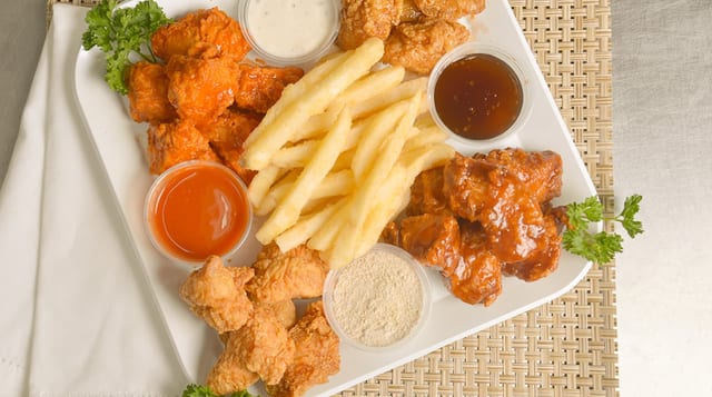 10 Flavor Popcorn Chicken.